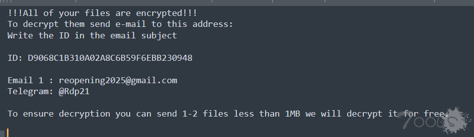 公布一个比较坑的勒索代理小黑子